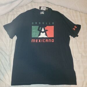 Under Armour Canelo Alvarez Black Orgullo Mexicano T-Shirt